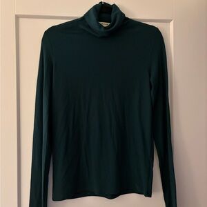 Madewell Dark Green Turtleneck